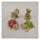 Animali in porcellana.MIS.6X7CM