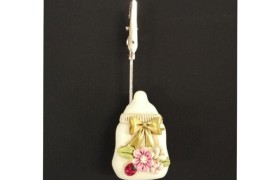 Memoclip resina biberon.MIS.3X5CM (con clip H9CM)