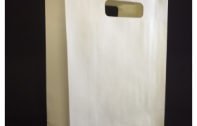 Shopper colore avorio MIS.31x12 H38CM
