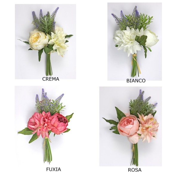 Bouquet dahlia e peonie.CM36