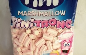 Marshmallow striato rosa e bianco.1KG SENZA GLUTINE