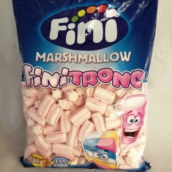 Marshmallow striato rosa e bianco.1KG SENZA GLUTINE