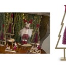 Albero in legno con pino rosso. CM 42
