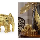 Elefante dorato. L 17 H 14