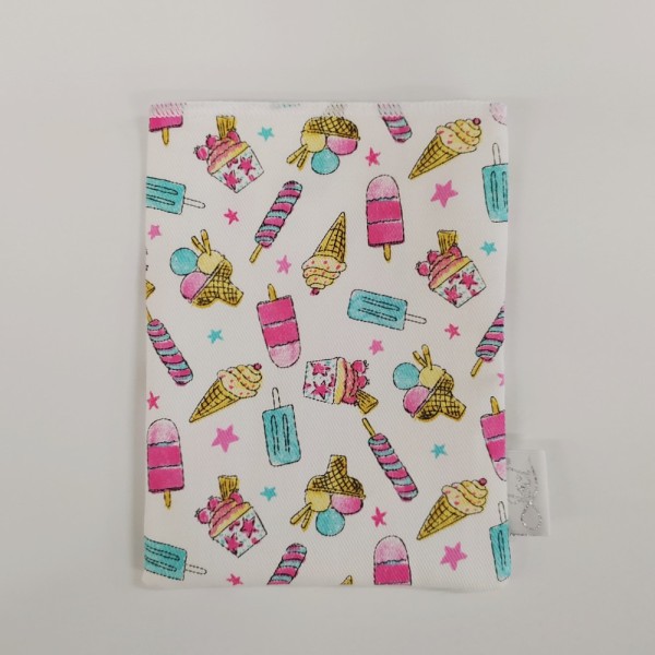 Sacchetto tessuto stampa gelati.CM10x14