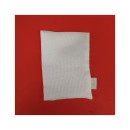Sacchetto tessuto semilucido BIANCO.CM10X14