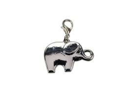 Charms elefantino in metallo. CM 3x2