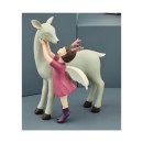 Bimba alata con cerbiatto. CM 22
