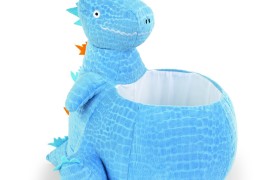 Cestino dinosauro peluche portaconfetti. 33X35