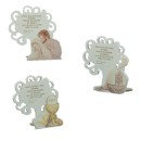 Icona albero in MDF con scritta .H 9.5 cm con scatola