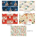 Carta da regalo, soggetti natalizi a scelta. CM 100x70