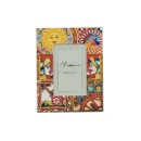 Portafoto MDF decoro Sicilia. Mis.10x15 cm