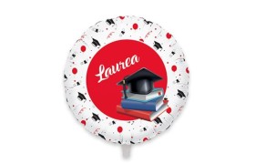 Palloncino mylar laurea. Diam. 25
