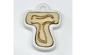 SET 12 PZ Tau in gesso e  legno.