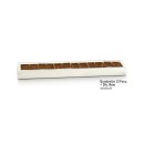 Scatola per degustazione confetti a 12 scomparti con interno oro ed esterno pvc. CM 36x5 H 3