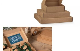 Scatola fast auto-montante avana CM 31x25.5 H 6