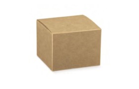 Scatola astuccio avana CM 10x10 H 12
