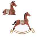 Cavallo a dondolo in resina. CM 22x4 H 20