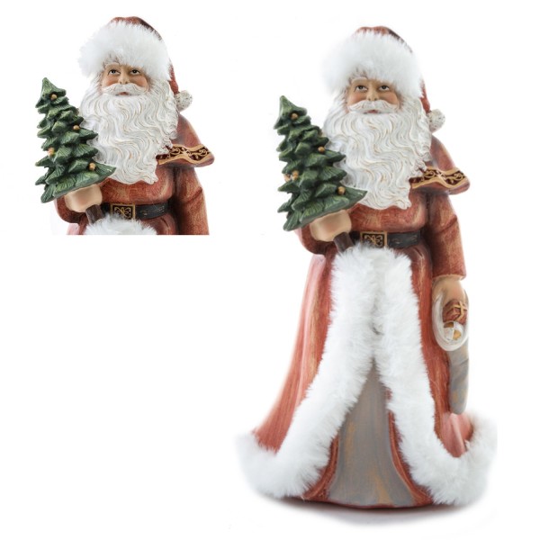 Babbo Natale in resina. CM 14x12 H 23