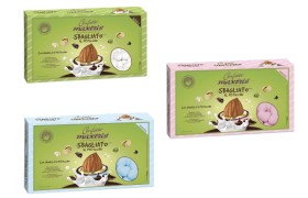 Confetti cioccomandorla con granella di pistacchio KG 1