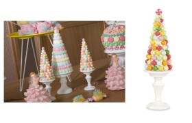 Albero decorativo Candy Bar in resina. CM 32