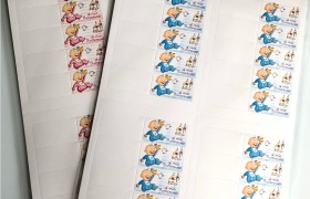 Set 200 bigliettini per bomboniere