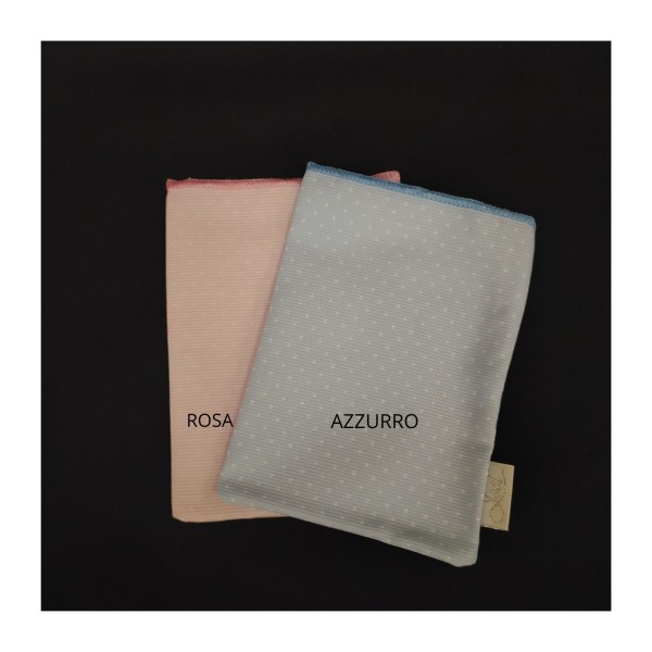Sacchetto cotone a pois . CM 14x10 MADE IN ITALY