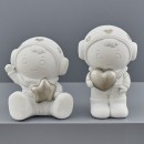 Astronauta resina salvadanaio. Ass 2. H 9.5