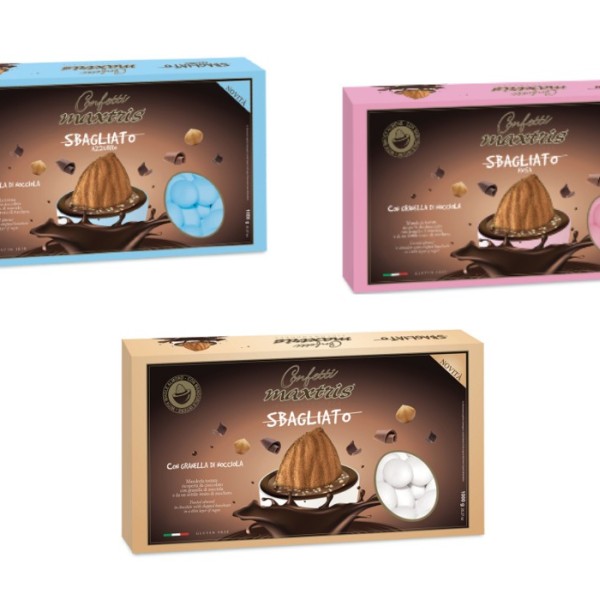 Confetti cioccomandorla con granella di nocciola KG 1