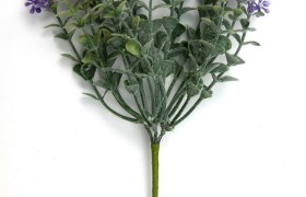 Mazzo fiore glicine. H 17