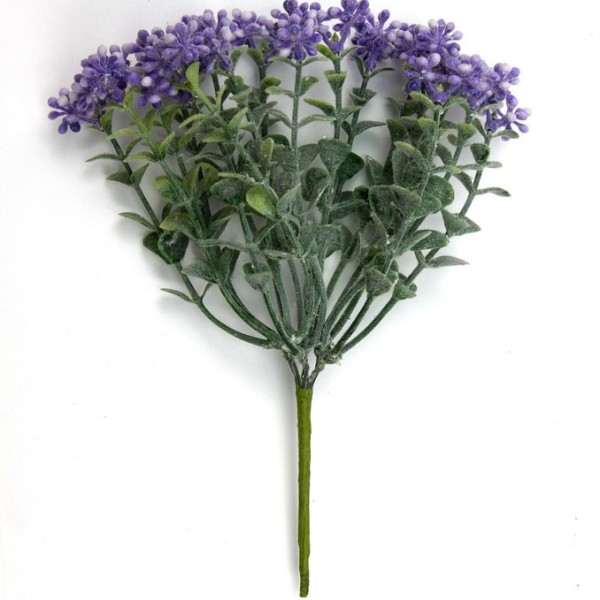 Mazzo fiore glicine. H 17