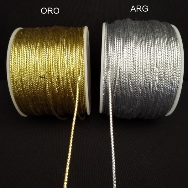Cordino oro o argento. MT 100