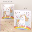 Lucina con Pegaso in plastica con scatola. H 16