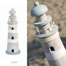 Faro legno decorativo. H 29.5
