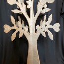 Albero legno tortora da allestimento. H 90
