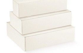 Scatola cartoncino per 2 bottiglie sfere bianco. CM 34x18.5 H 9