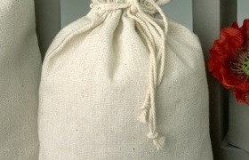 Sacco tessuto naturale CM 18x25