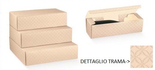 Scatola cartoncino matalassè nudo portabottiglie. CM 34x9 H 9