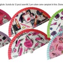 Ventagli in legno stampa digitale,assortiti come da foto.Diam.CM 42