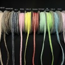 Nastro corda treccia bicolor. MT 15 MM 5