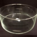 Vaso vetro rotondo Diam. 25 H 8