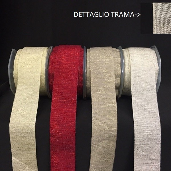 Nastro stoffa trama laminata. MM 35 MT10