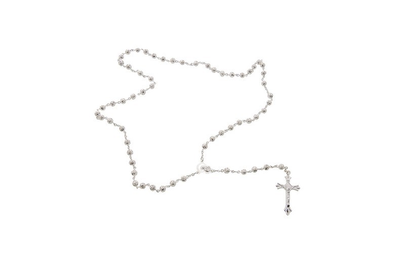 Rosario con grani traforati