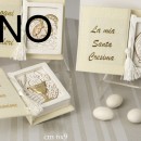 Icona forma libro in resina SOLO per comunione, CM 6x9