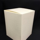 Scatola cartoncino astuccio avorio CM 10x10 H 19