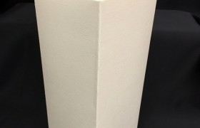 Scatola cartoncino astuccio avorio CM 10x10 H 25