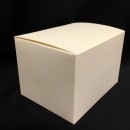 Scatola cartoncino astuccio avorio CM 12x9 H 8