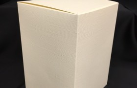 Scatola cartoncino astuccio avorio CM 14x14 H 20