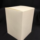 Scatola cartoncino astuccio avorio CM 14x14 H 20