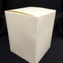 Scatola cartoncino astuccio avorio CM 17x17 H 22